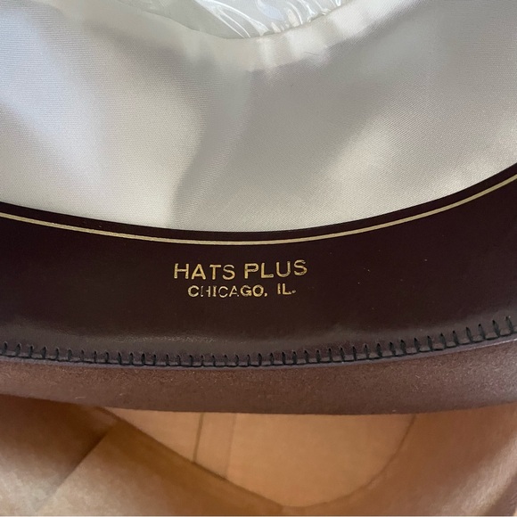 Beaver Brand Size 7 and 5/8 (61) Fur Felt Hat - Picture 5 of 8